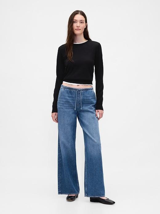 low rise ultrasoft '90s loose jeans