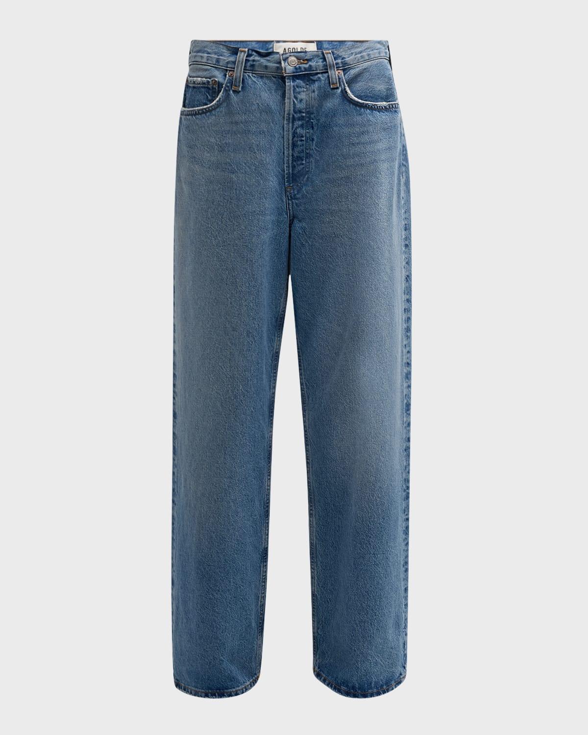 low-slung baggy jeans