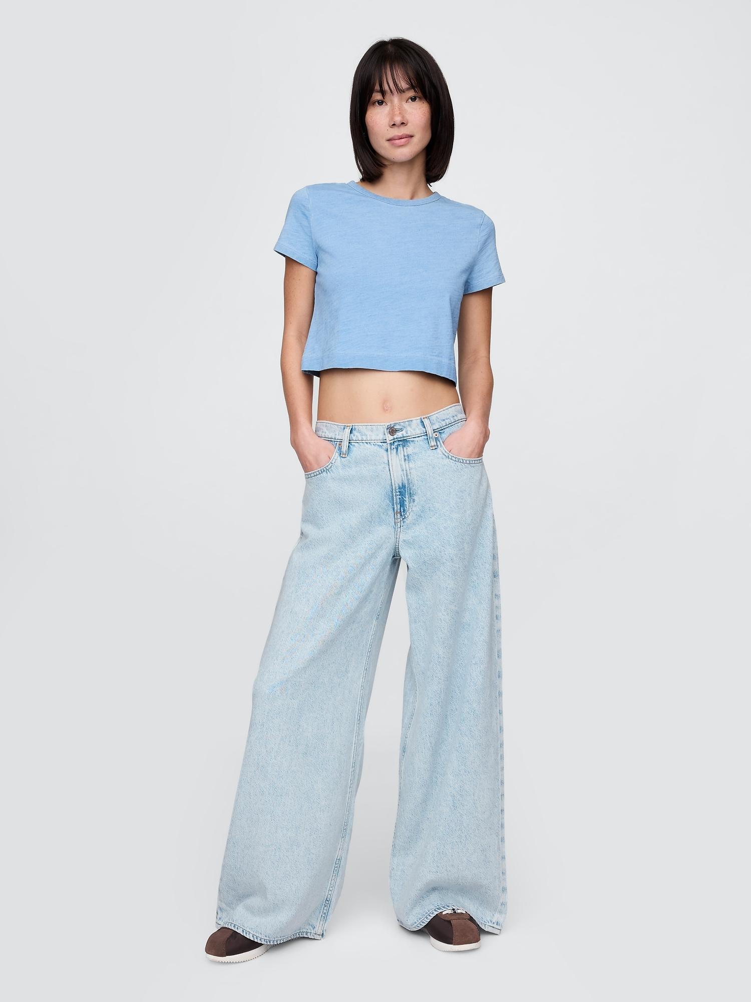 low slung extra baggy jeans