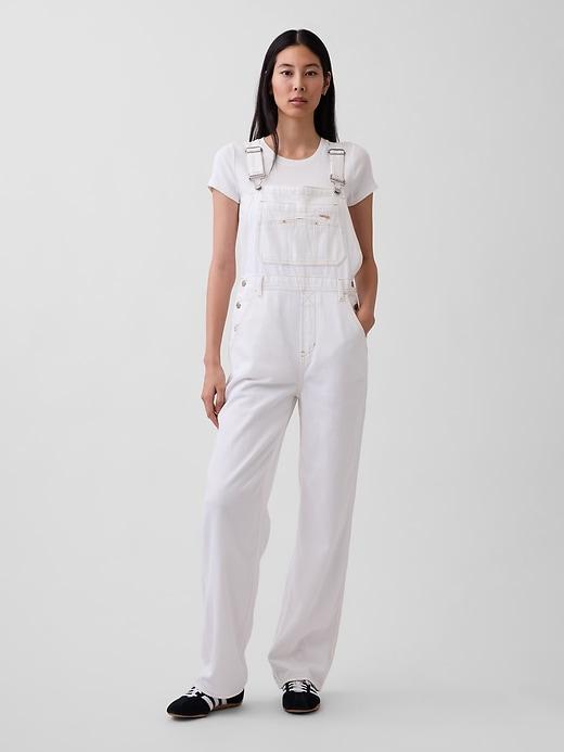 low slung ultrasoft relaxed overalls
