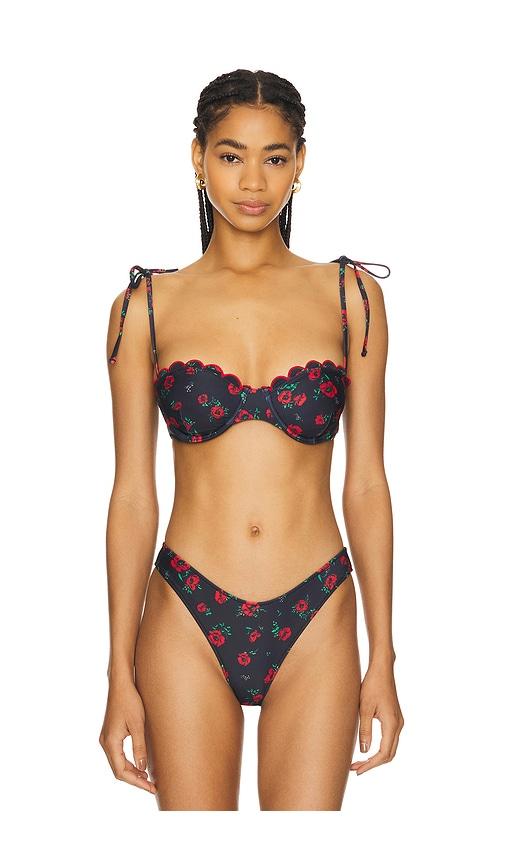 lpa antonia top in black.