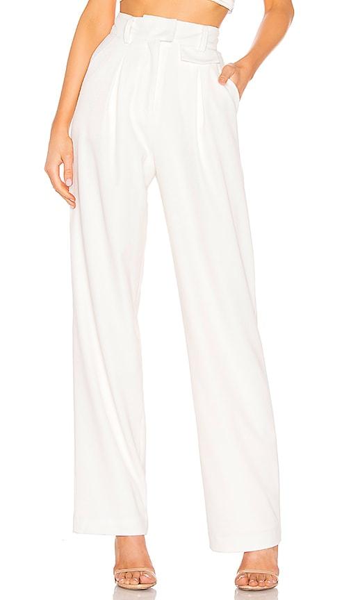 lpa carlotta pant in white.