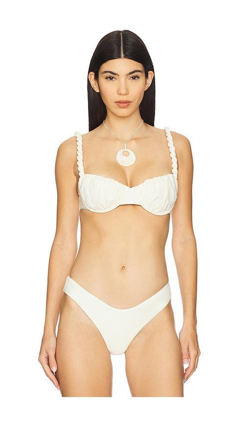 lpa mirabelle top in cream.