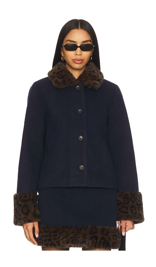 lpa robby jacket in navy.