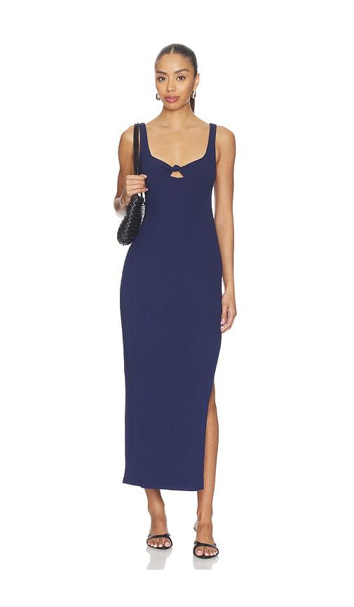 lspace alexis dress in navy.