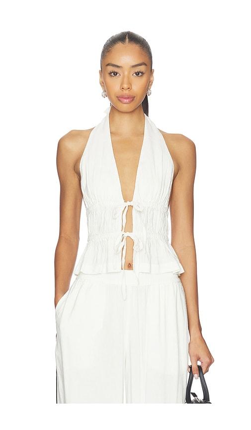 lspace august top in cream.