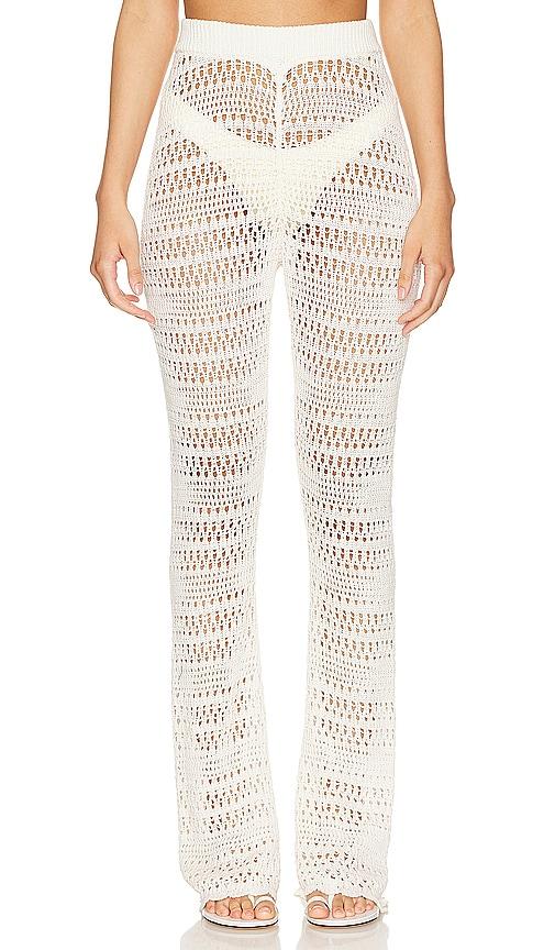 lspace golden hour pant in white.