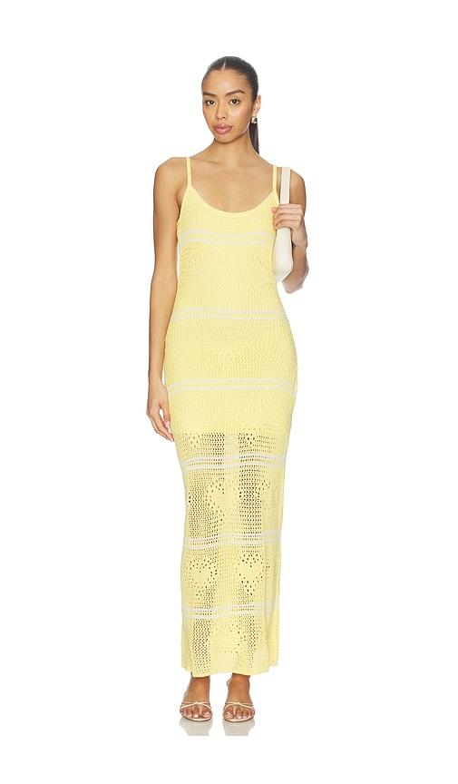 lspace heart to heart dress in yellow.