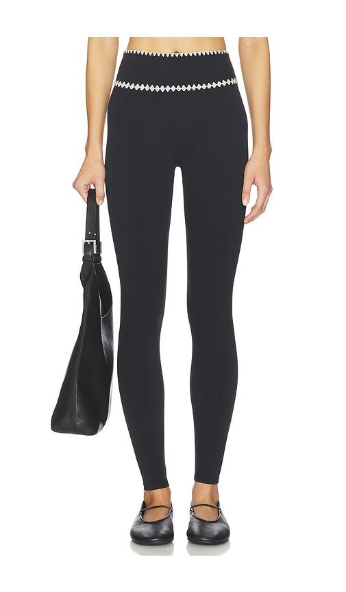 lspace heartbreaker legging in black,white.