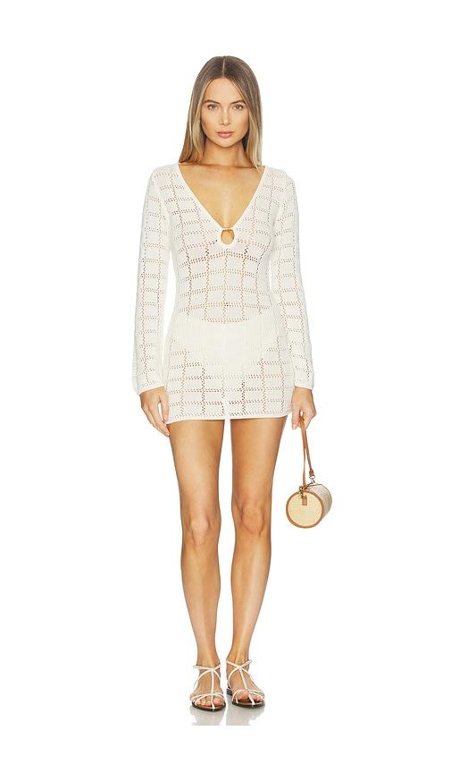 lspace jessa mini dress in cream.