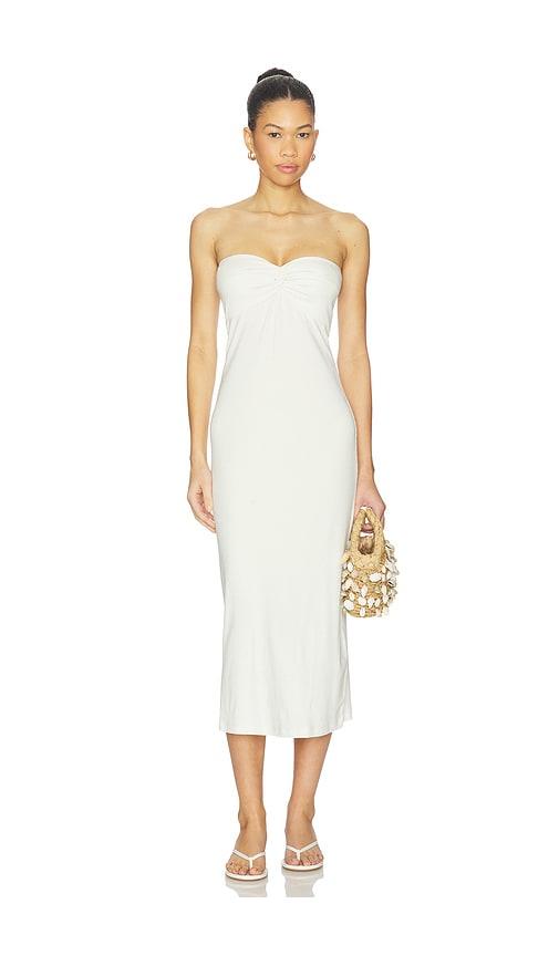 lspace lisette dress in cream.