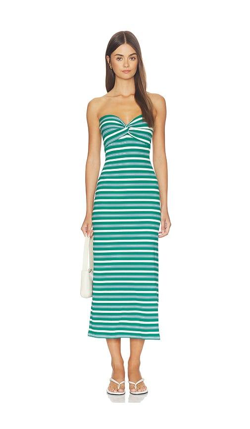 lspace lisette dress in green.