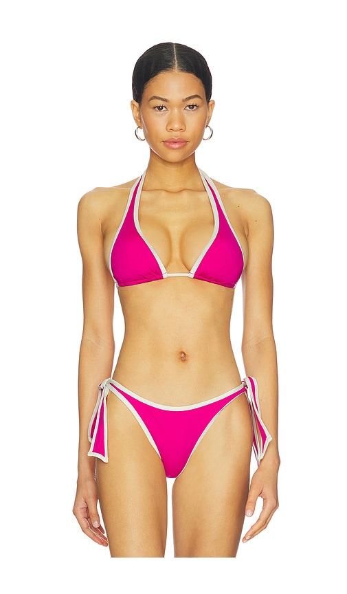 lspace mac top in fuchsia.