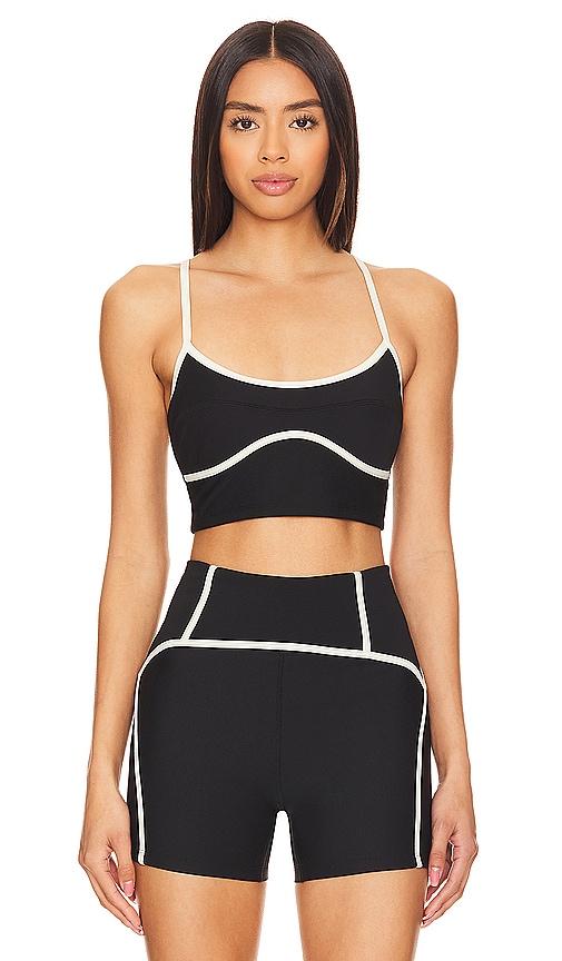 lspace revel top in black.