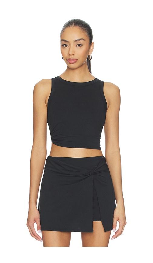 lspace romeo top in black.