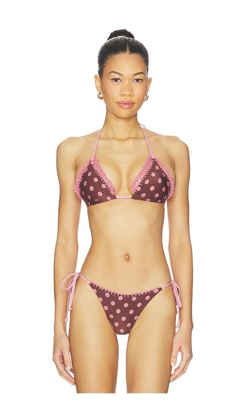 lspace samba top in mauve.