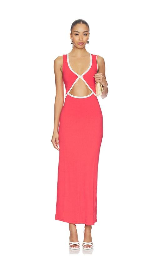 lspace steph dress in blush.
