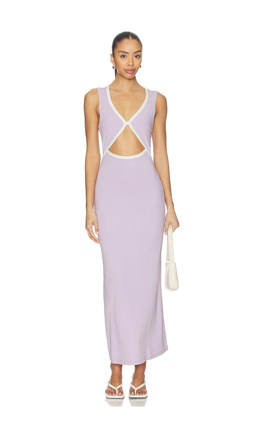 lspace steph dress in purple.