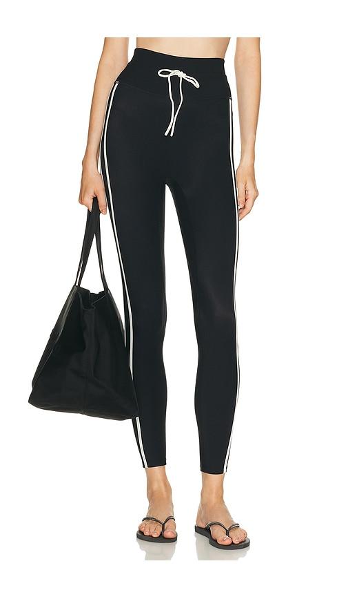 lspace sutton legging in black, white.