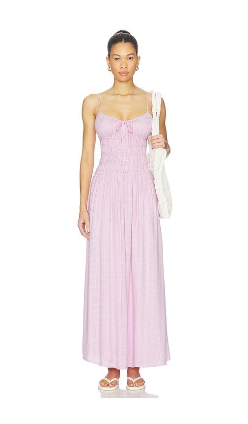 lspace tala maxi dress in lavender.