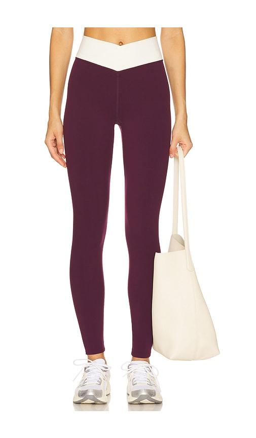 lspace unmatched legging in purple.