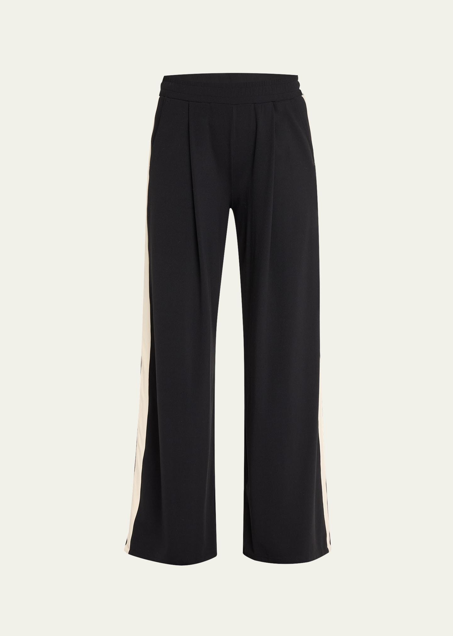 luca airweight trousers with side stripes