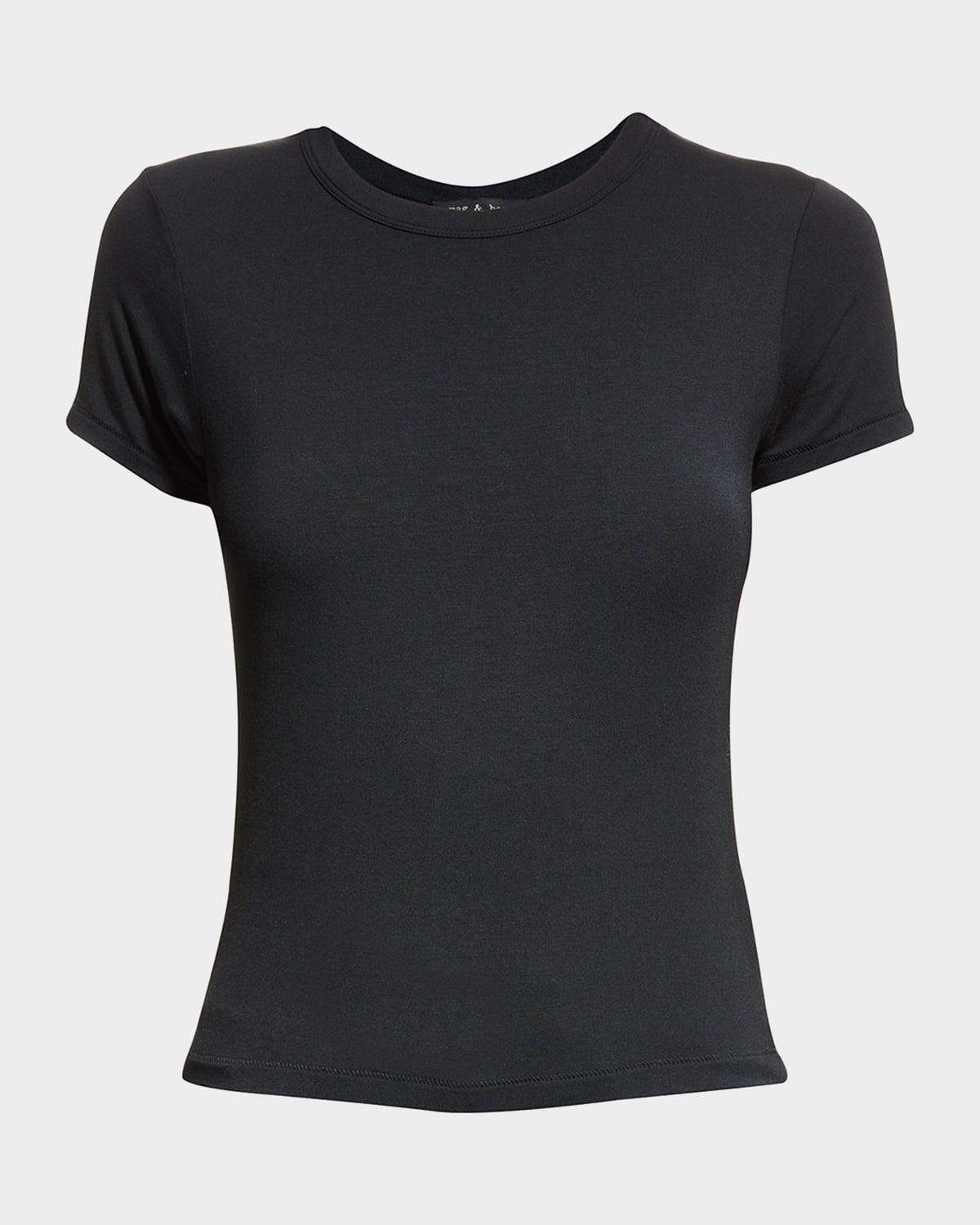 luca slim short-sleeve baby tee