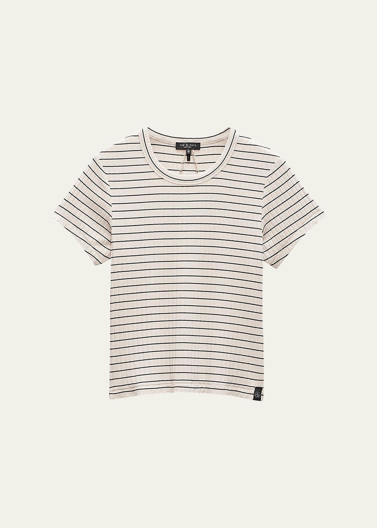 luca stripe baby tee