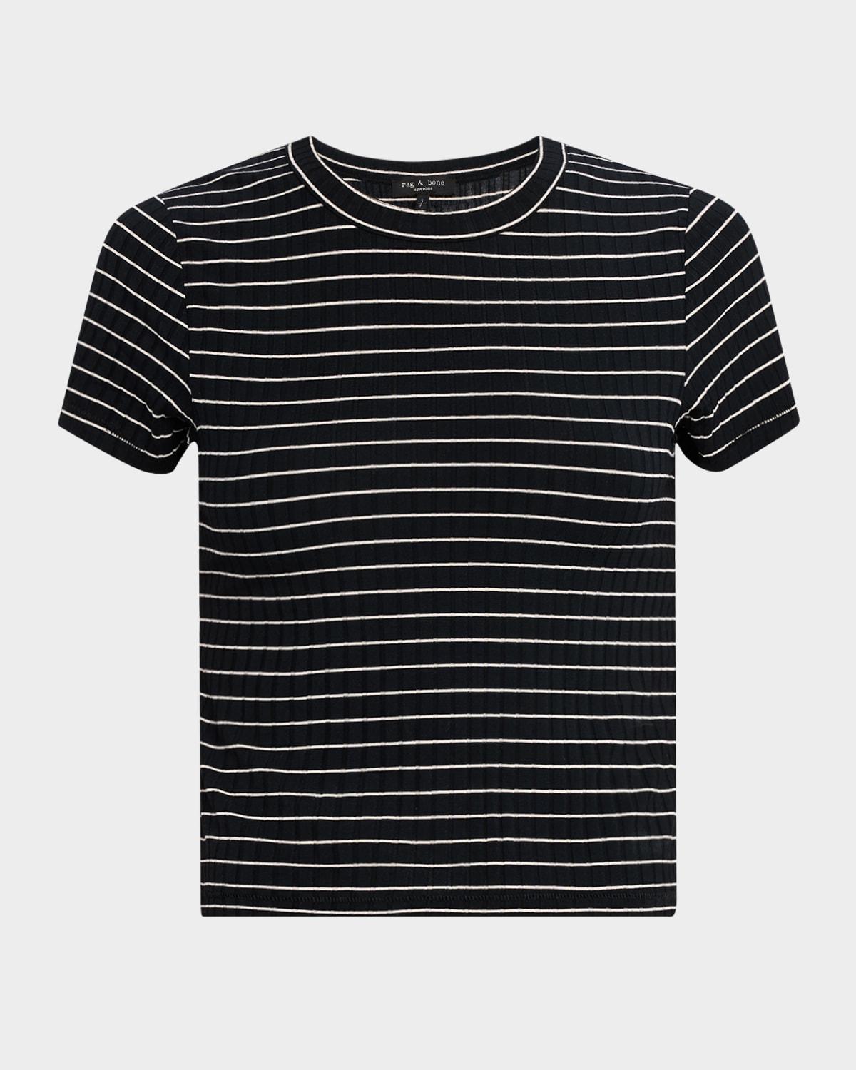 luca stripe baby tee