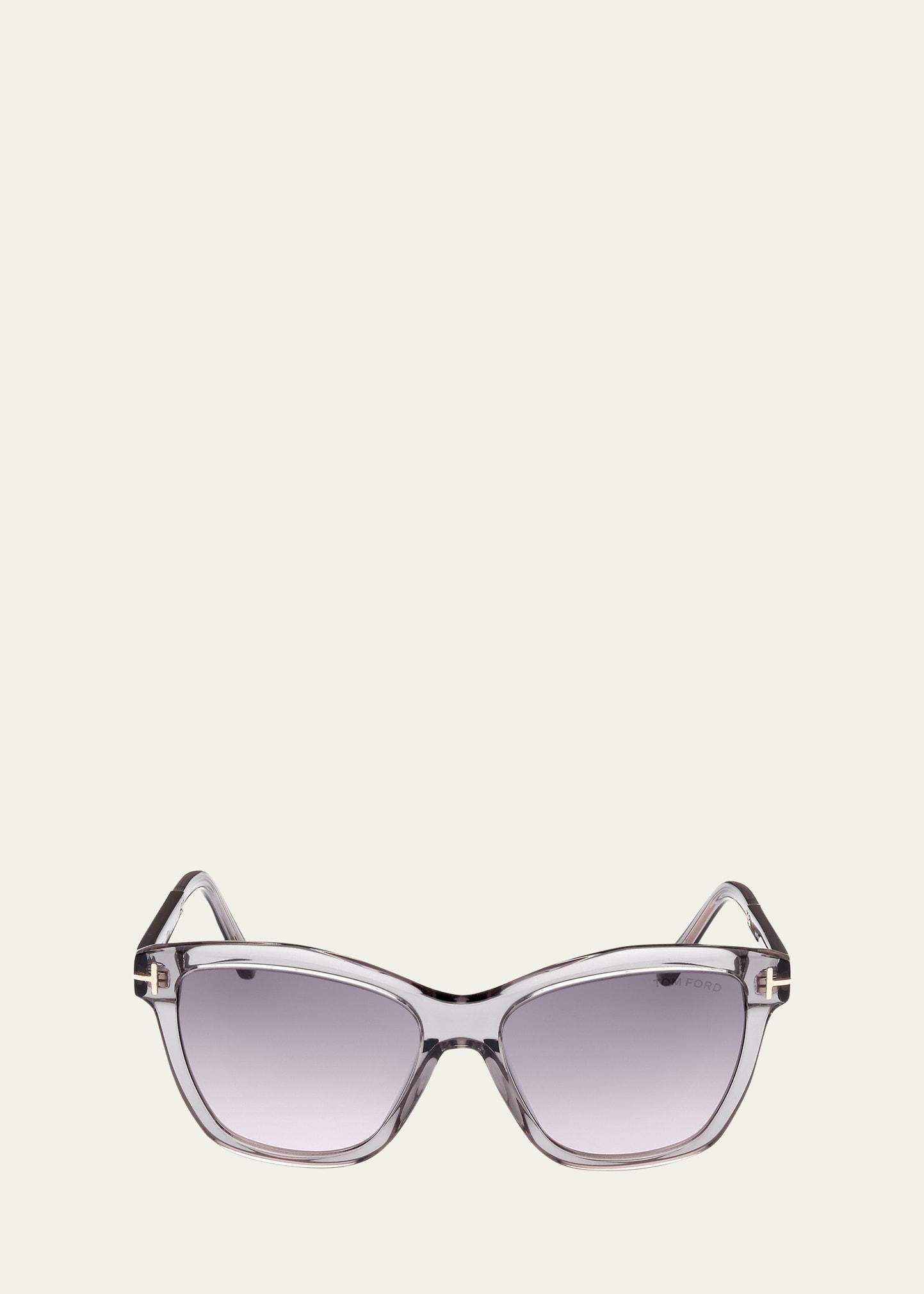 lucia gradient acetate cat-eye sunglasses