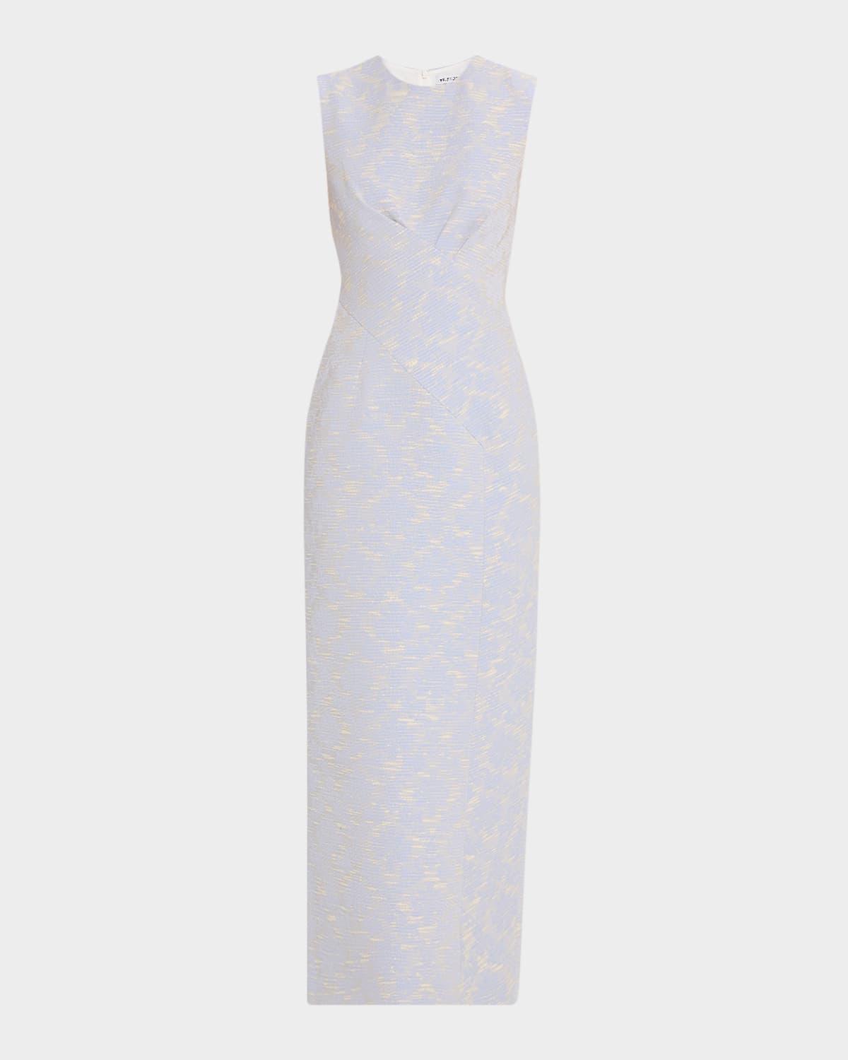 lucia sleeveless column maxi dress