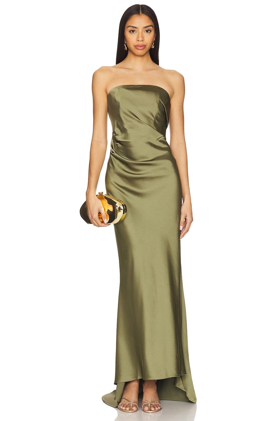 lucile strapless gown