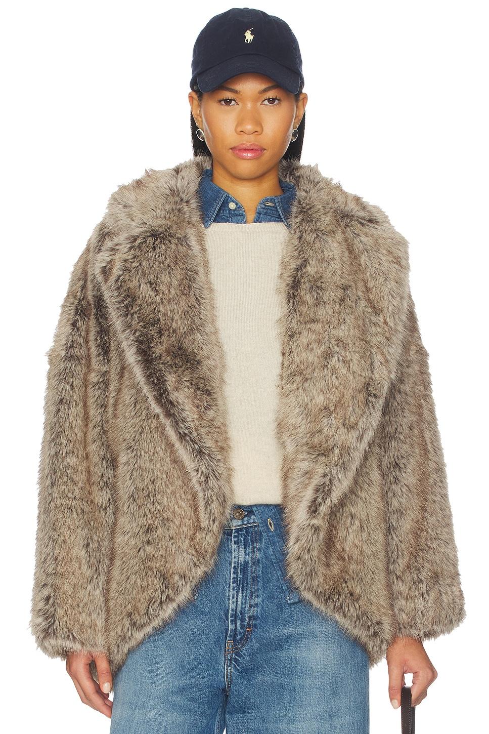 lucinda faux fur jacket