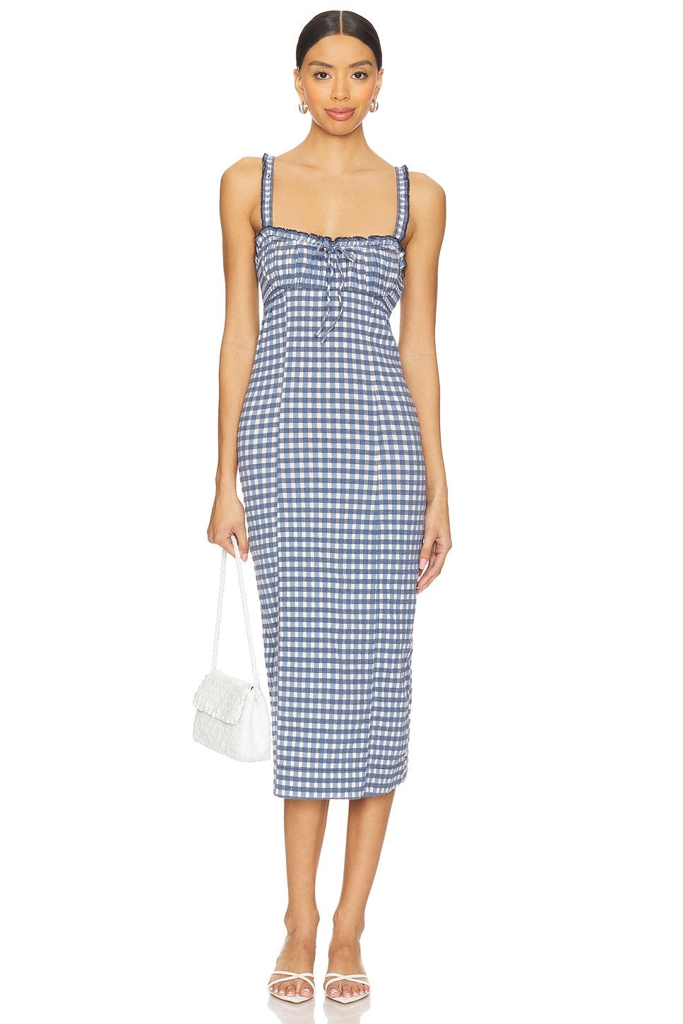lucinda midi dress