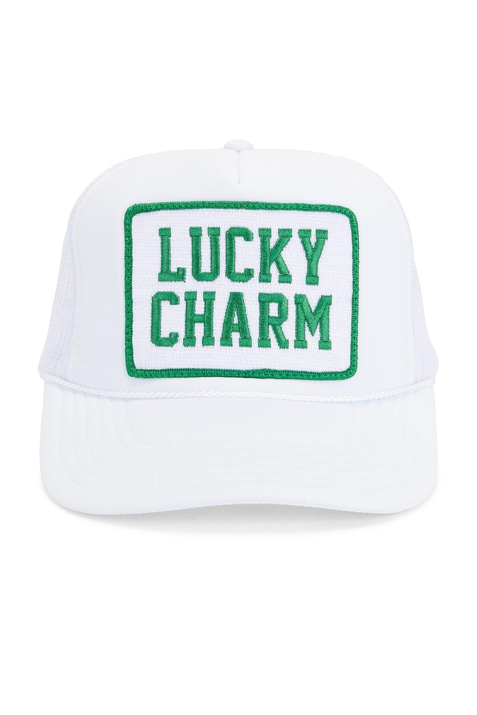 lucky charm trucker hat