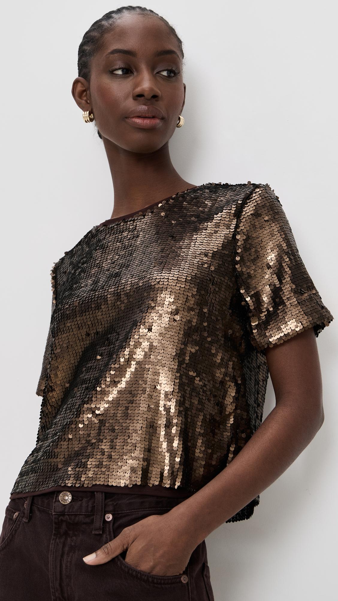 lucy sequin tee