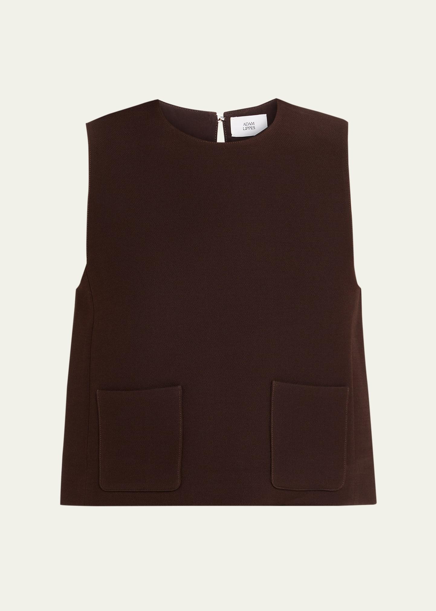 ludlow sleeveless crop top