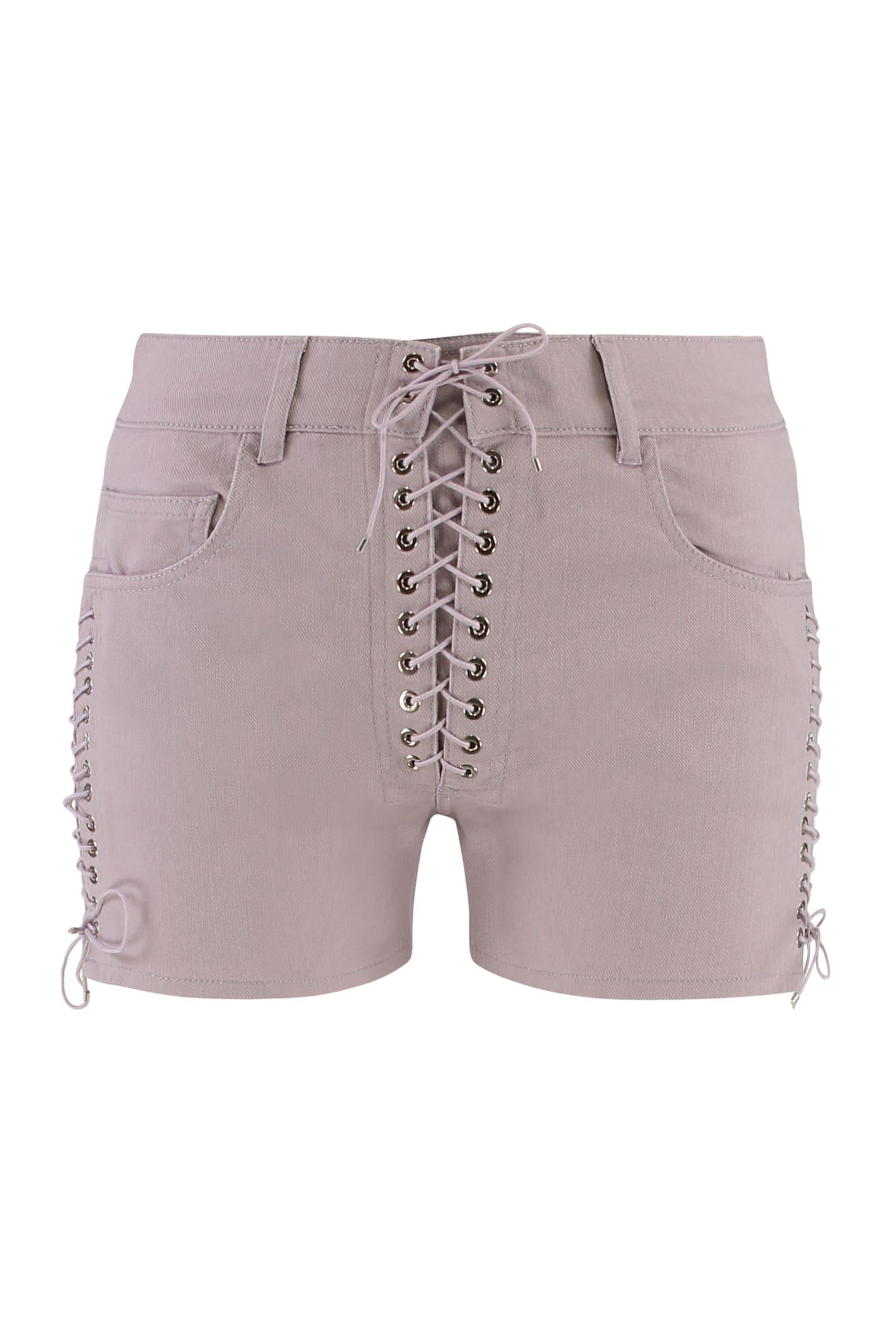 ludovic de saint sernin stretch cotton shorts