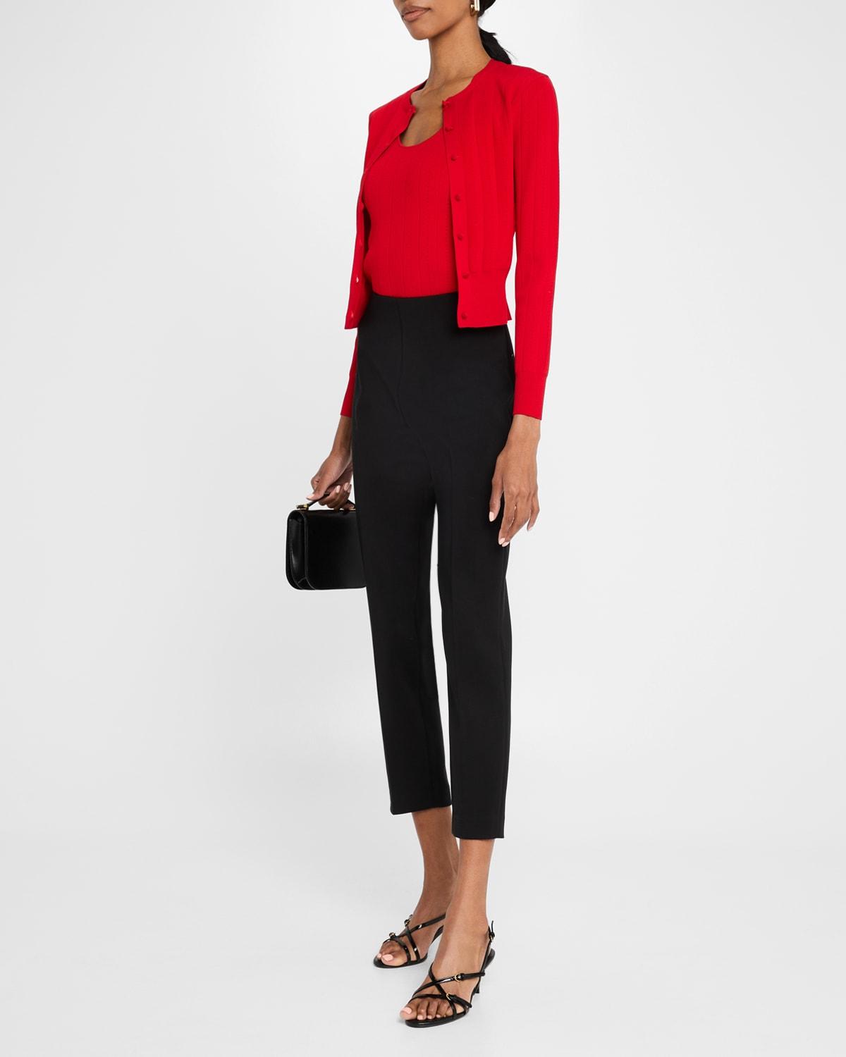 lumii compact jacquard tank top