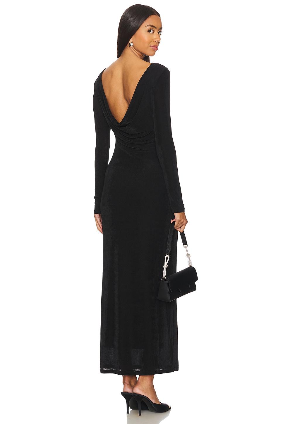 luna long sleeve maxi dress