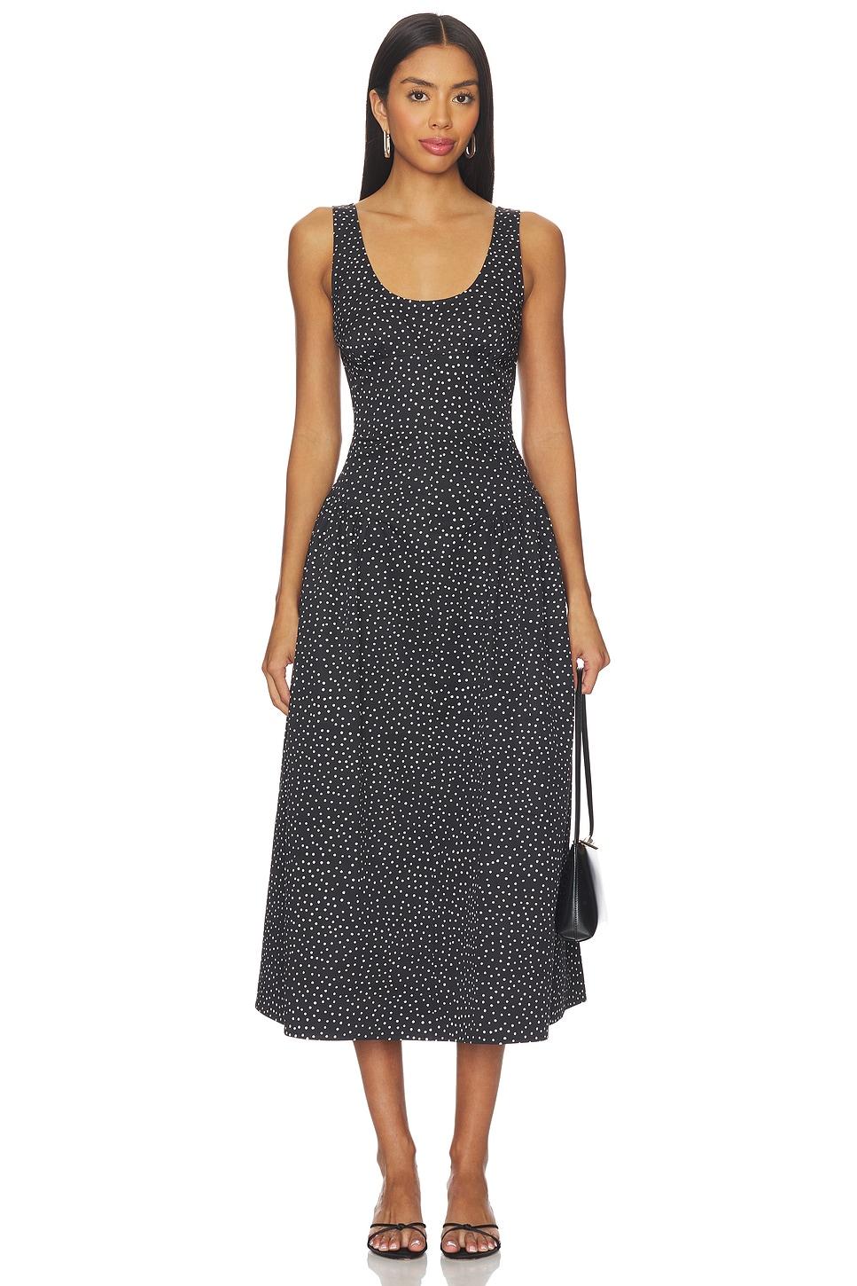 luna rosa maxi dress