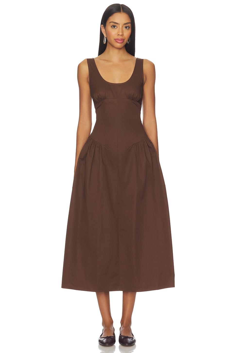 luna rosa maxi dress