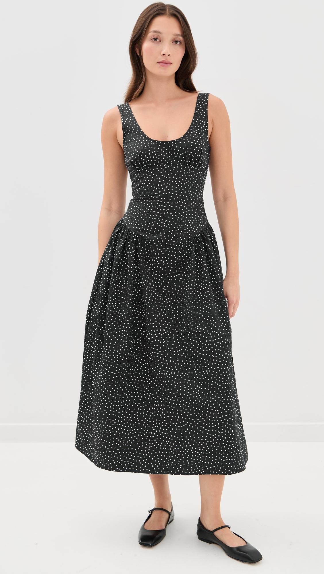 luna rosa maxi dress