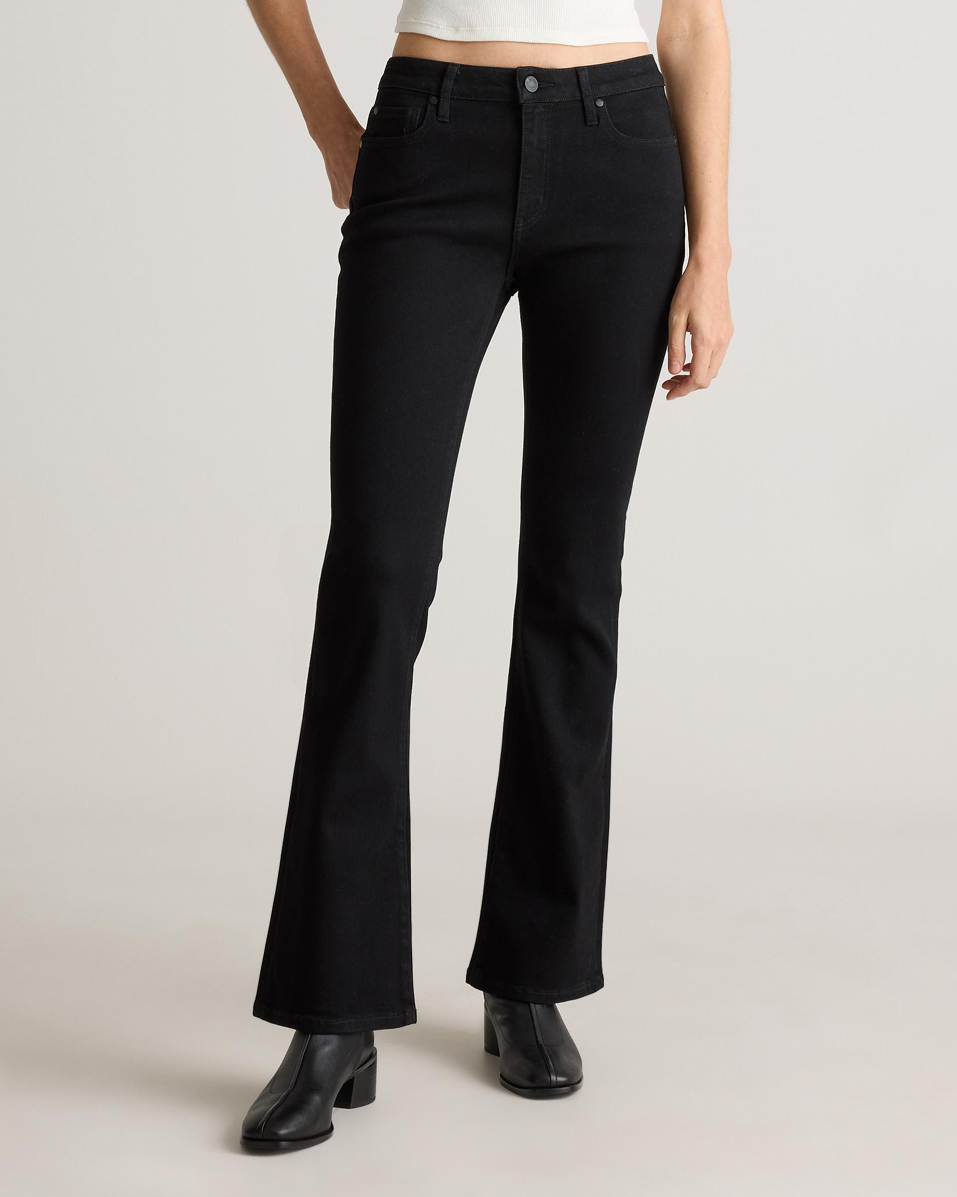 luna stretch flare jeans