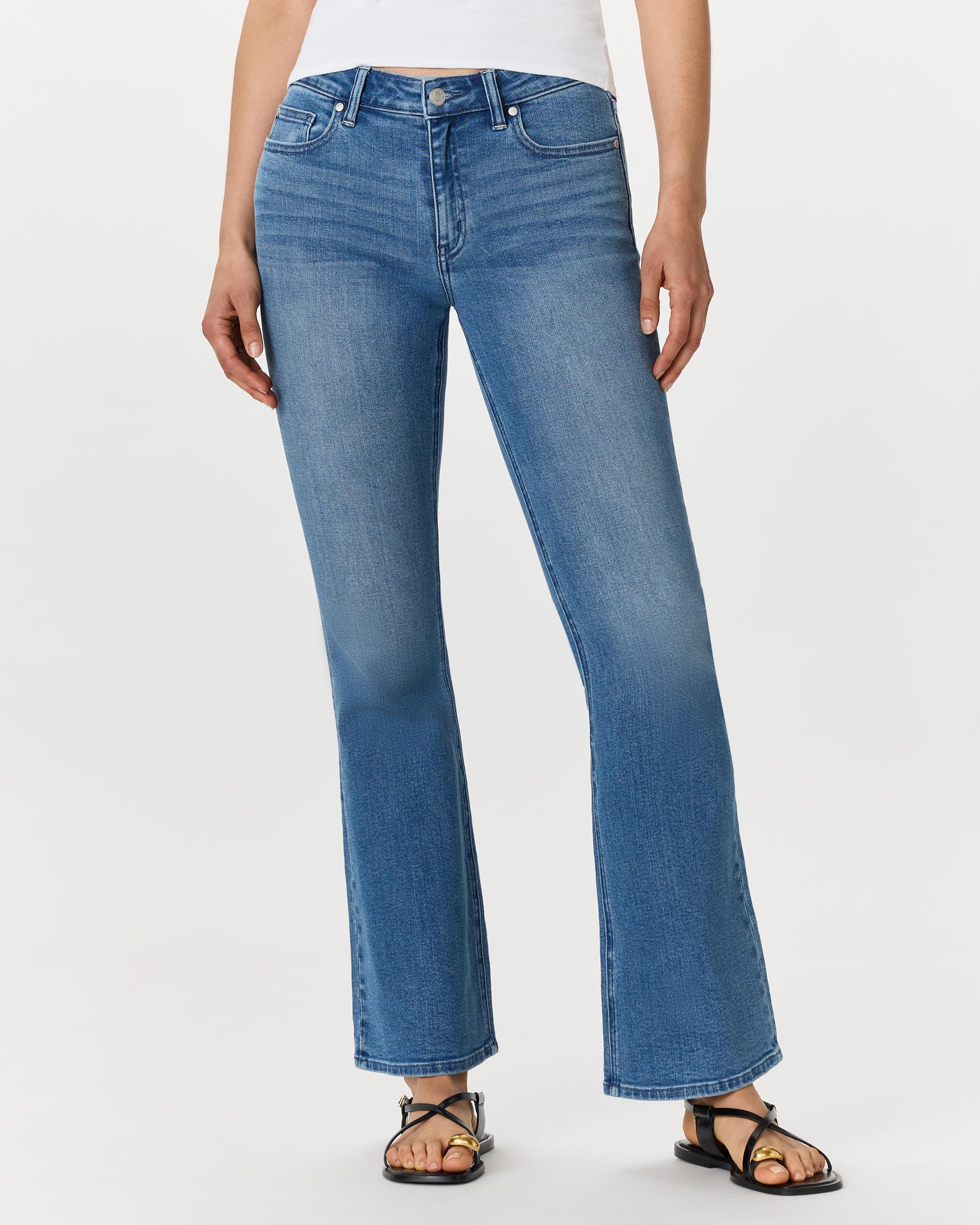 luna stretch flare jeans