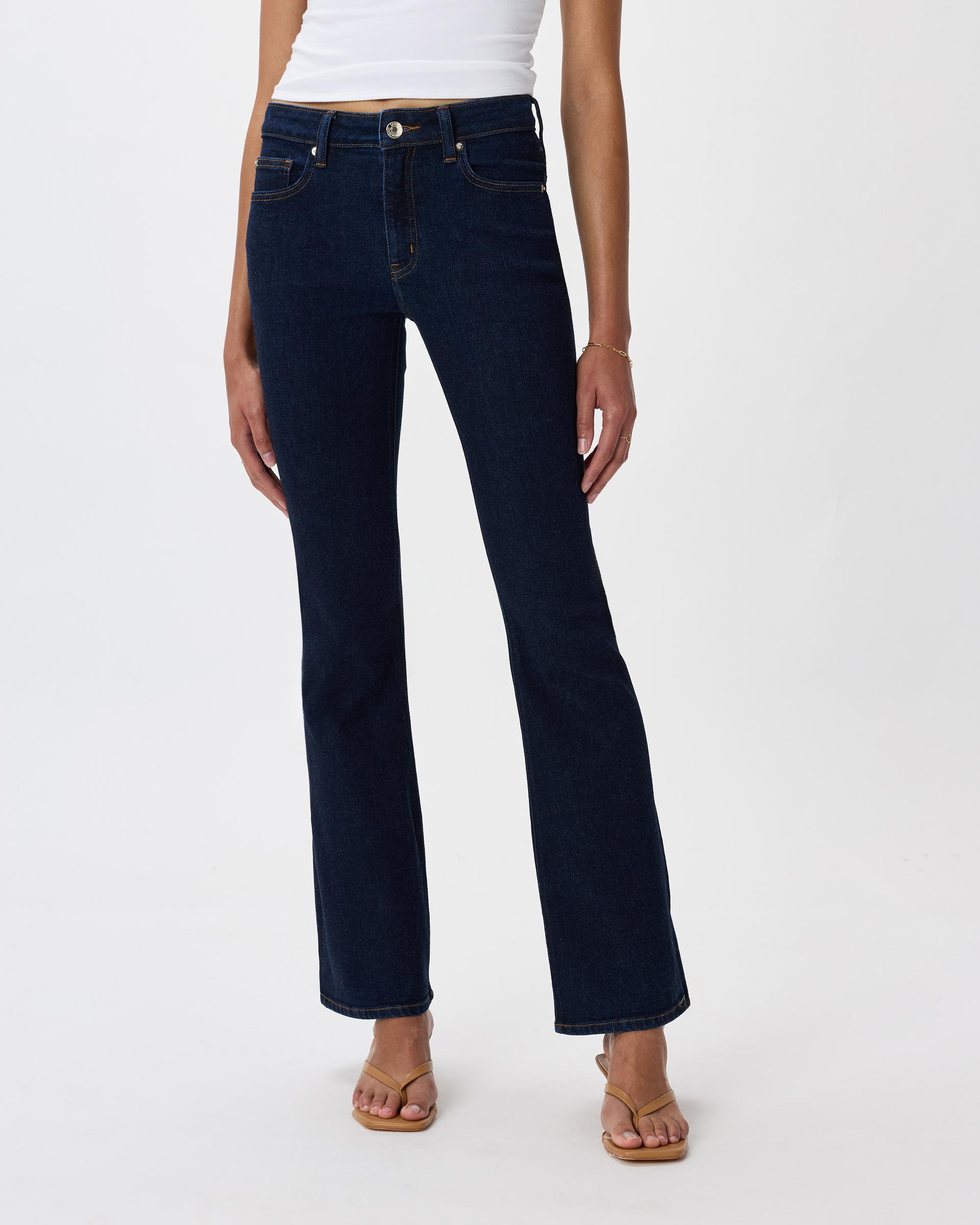 luna stretch flare jeans
