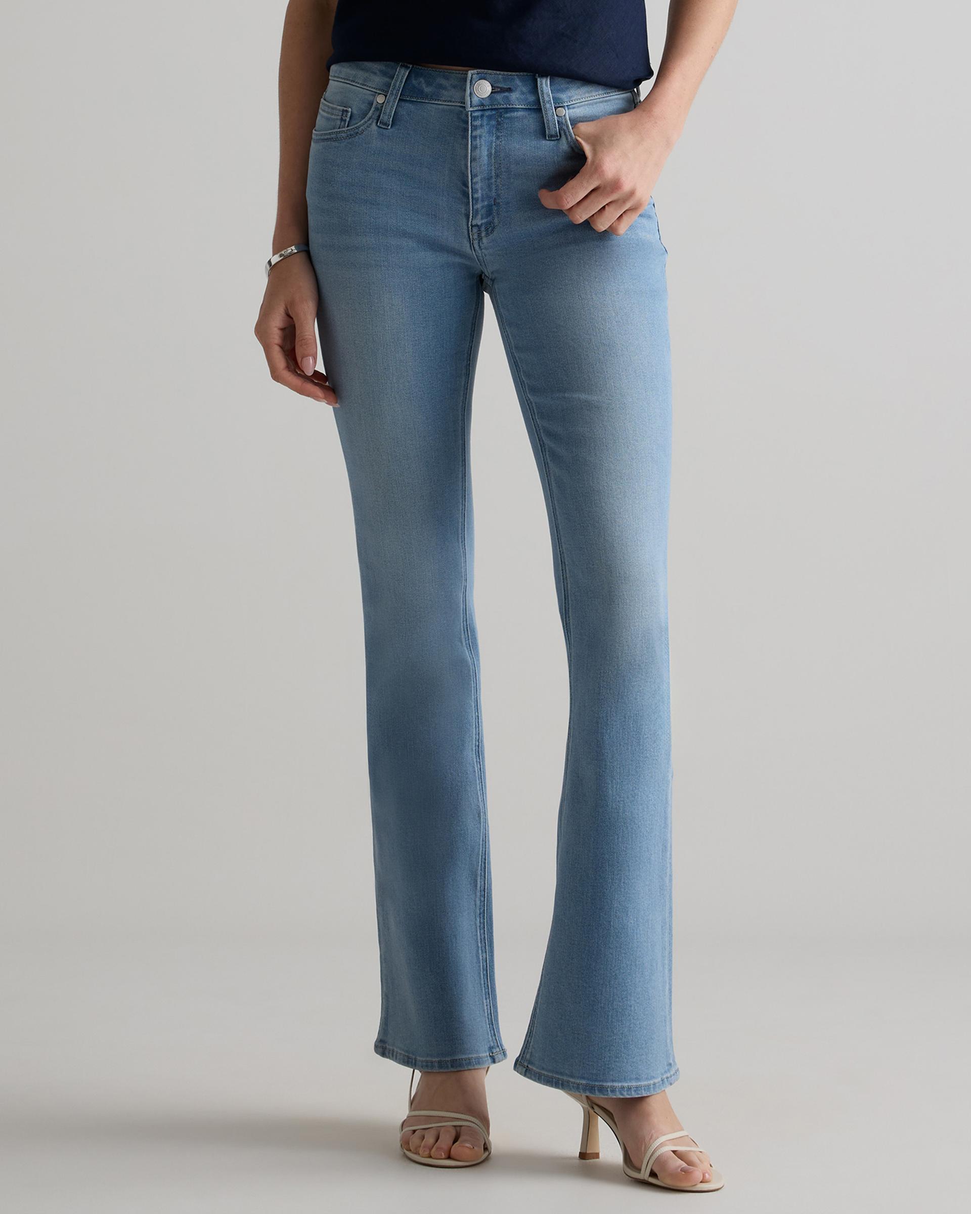 luna stretch flare jeans