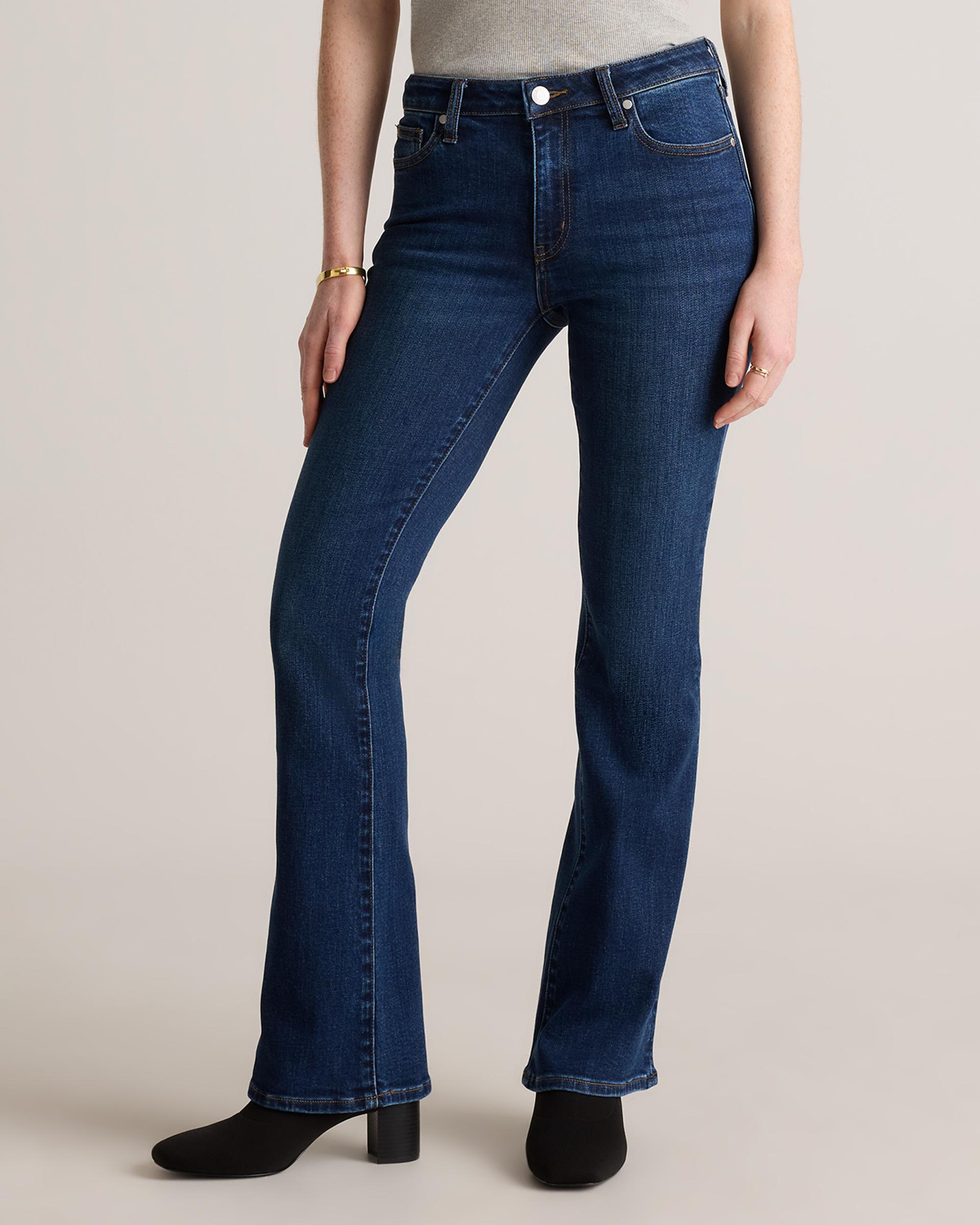 luna stretch flare jeans