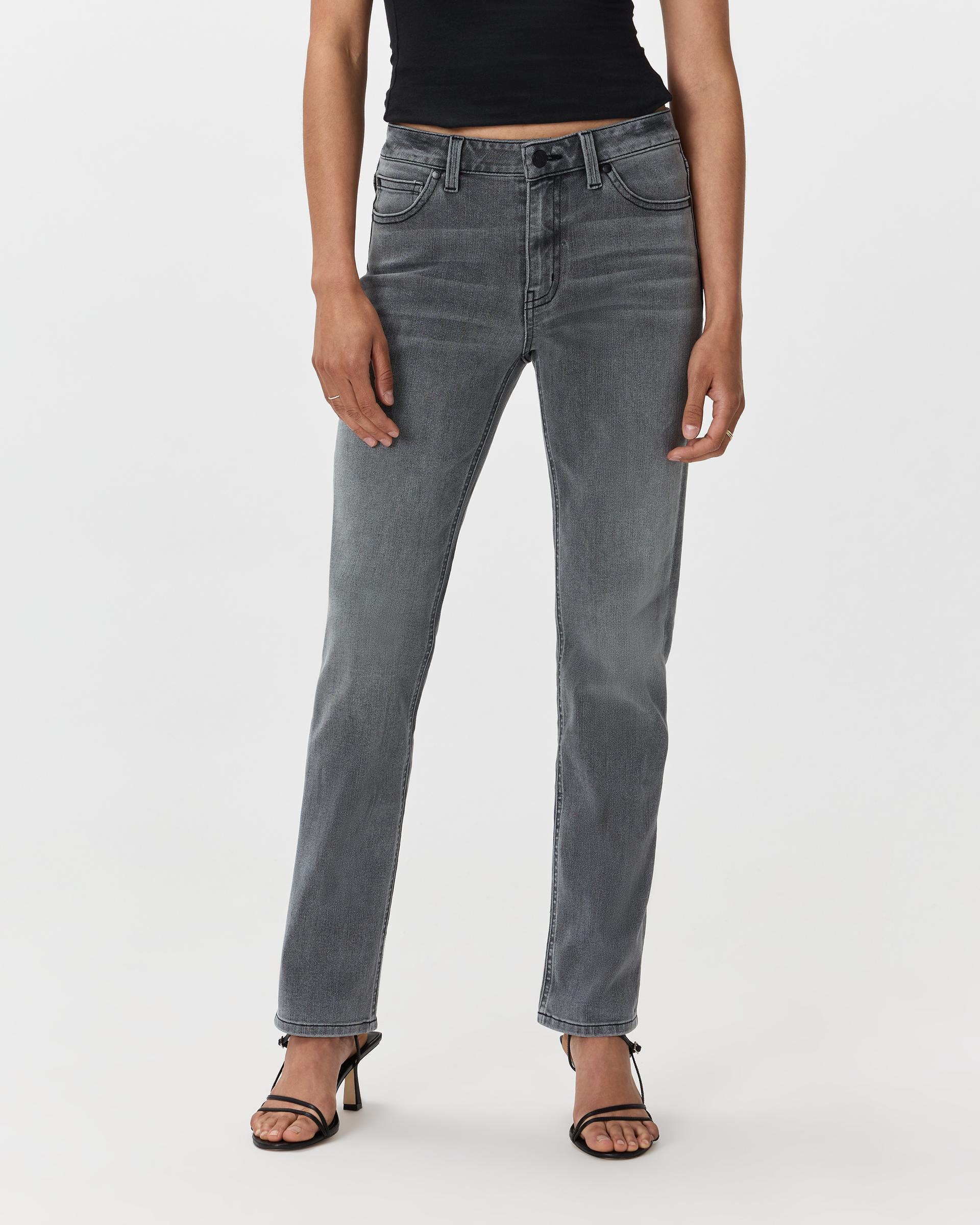luna stretch slim straight jeans