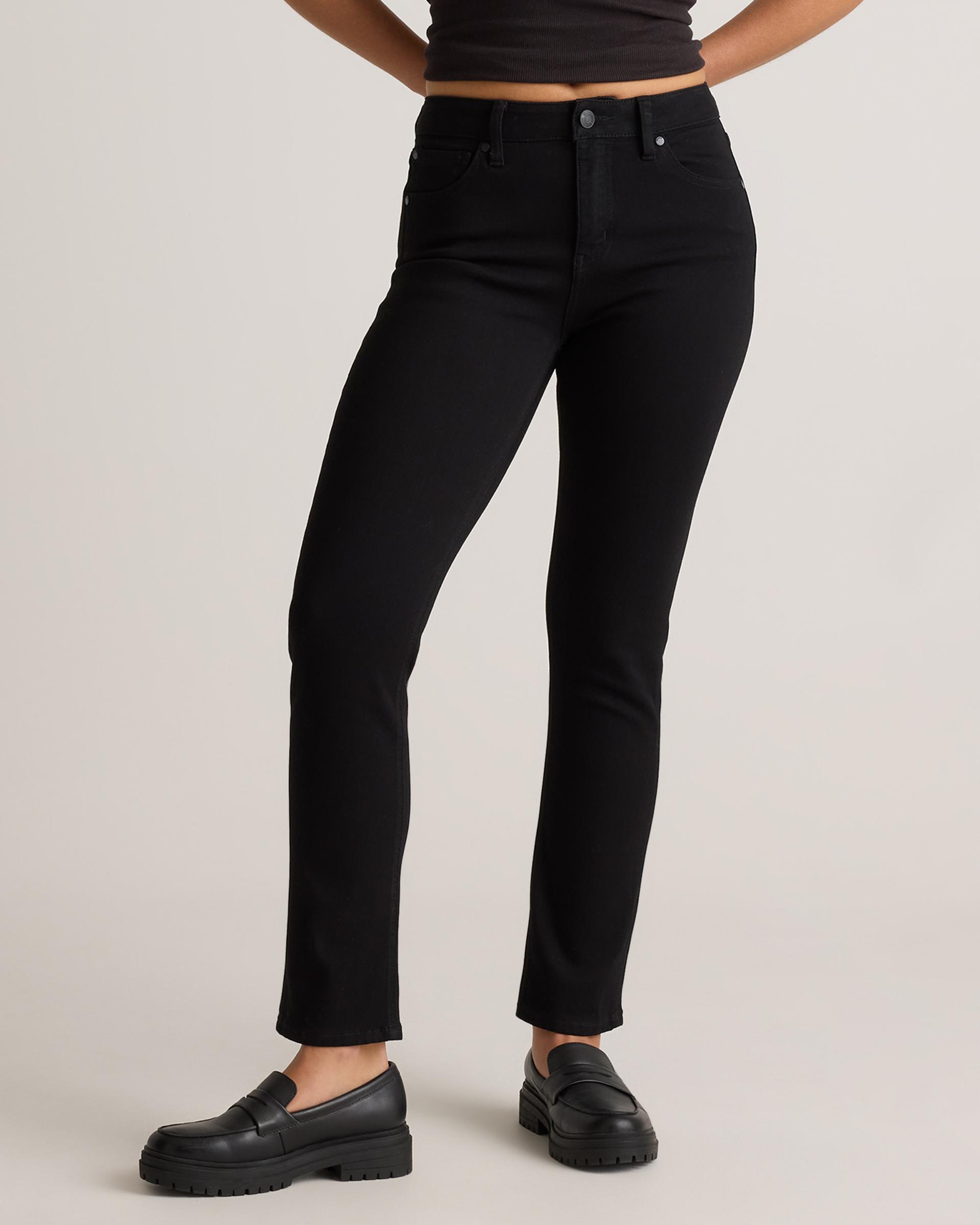 luna stretch slim straight jeans